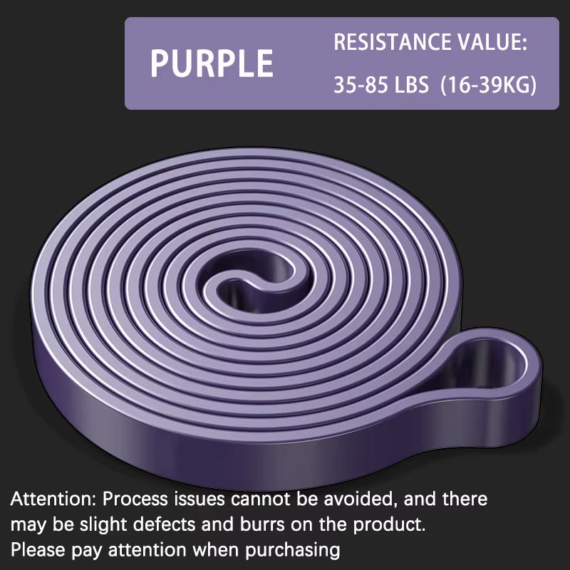 Professional Resistance Band Set for Pull-Up Assistance and Stretching - Heavy Duty Exercise Bands for Home Workouts and Physical Therapy