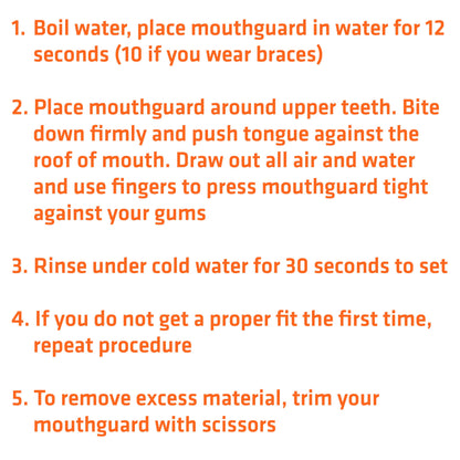 EZ Sport Multi-Sport Youth Mouthguard - Clear