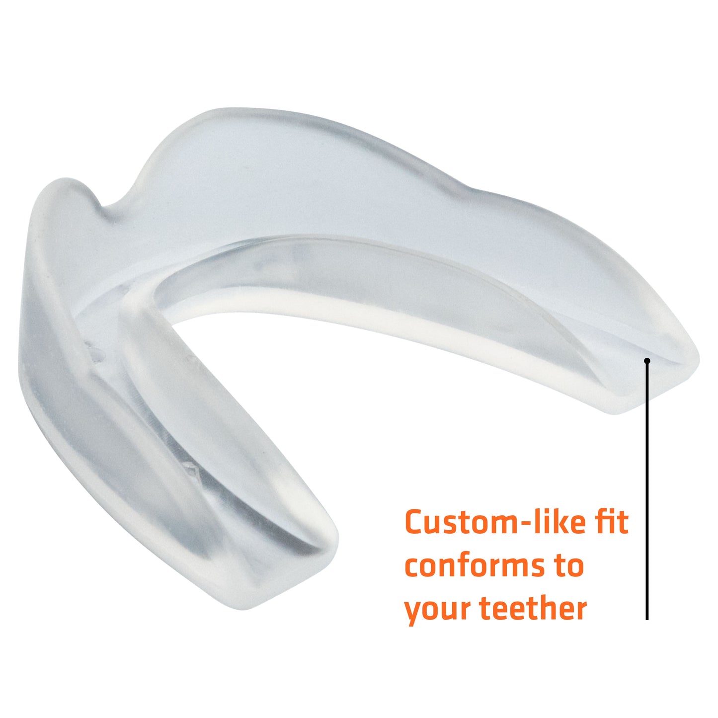 EZ Sport Multi-Sport Youth Mouthguard - Clear