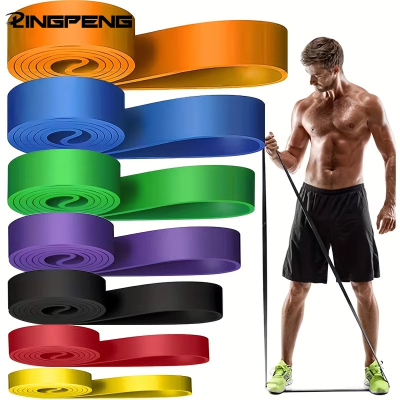 Professional Resistance Band Set for Pull-Up Assistance and Stretching - Heavy Duty Exercise Bands for Home Workouts and Physical Therapy
