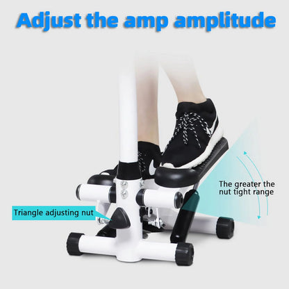 Stair Stepper Machine with Dual Drawstrings in Black